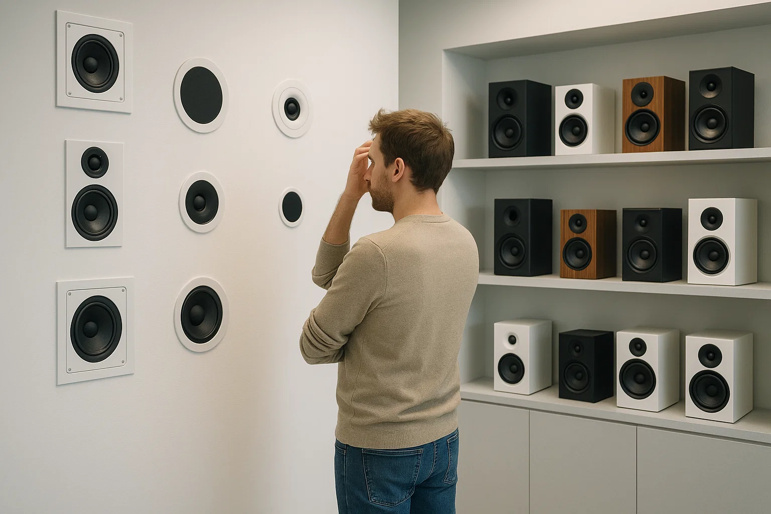 in wall speakers